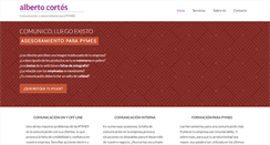 Desktop Screenshot of hablasconalberto.com